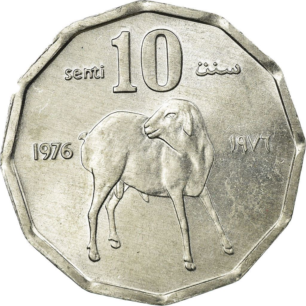 Somalia | 10 Senti Coin | FAO | Lamb | Km:25 | 1976