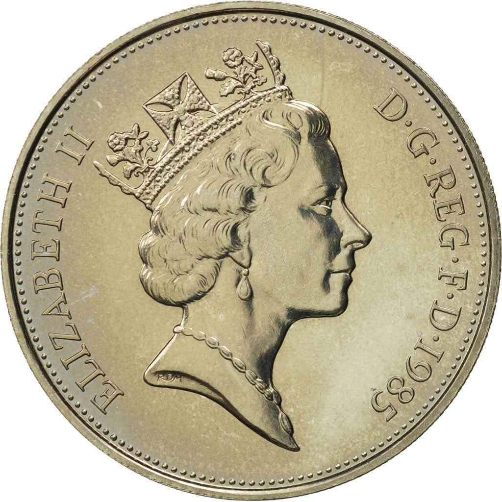 United Kingdom | 10 Pence Coin | Elizabeth II | Km:938 | 1985 - 1992