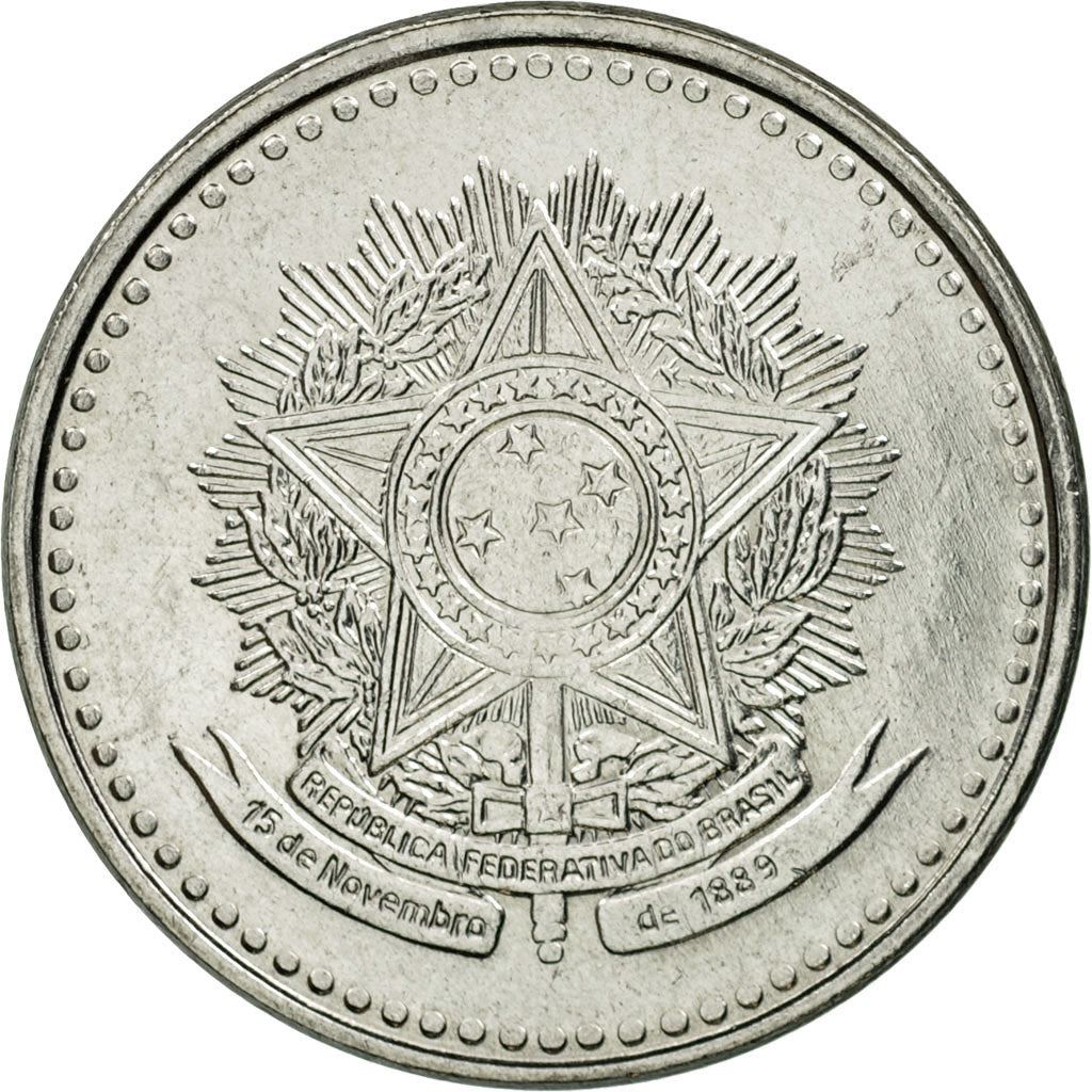 Brazil | 1 Cruzado Coin | Star | Km:605 | 1986 - 1988