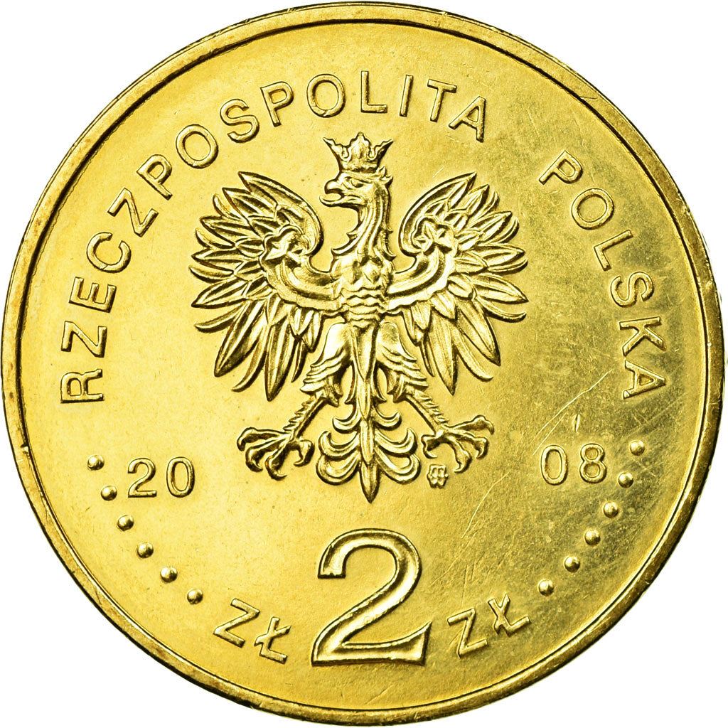 Poland | 2 Zlotys Coin | Greater Poland Uprising | Y:662 | 2008