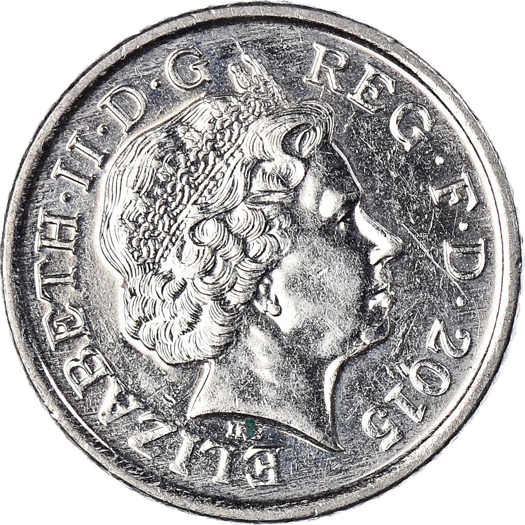 United Kingdom | 5 Pence Coin | Elizabeth II | Km:1334 | 2015 - 2022