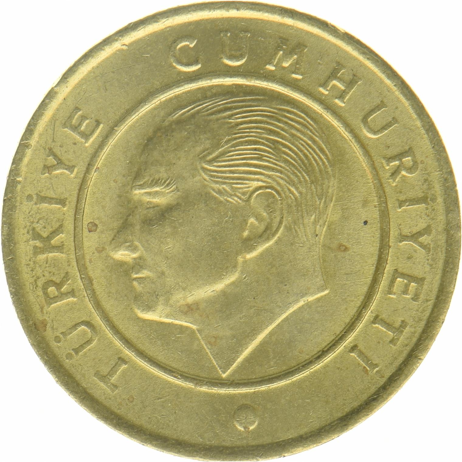 Turquía | Moneda de 10 Kurus | Mustafa Kemal Atatürk | Media luna | Estrella | Rumi | 2023 - 2026