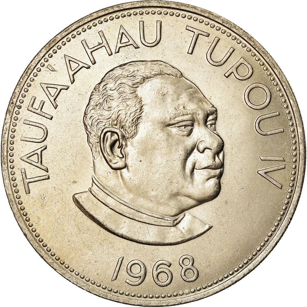 Tonga | Moneta da 1 Pa'Anga | Re Tupou IV | Stella | KM:33 | 1968 - 1974