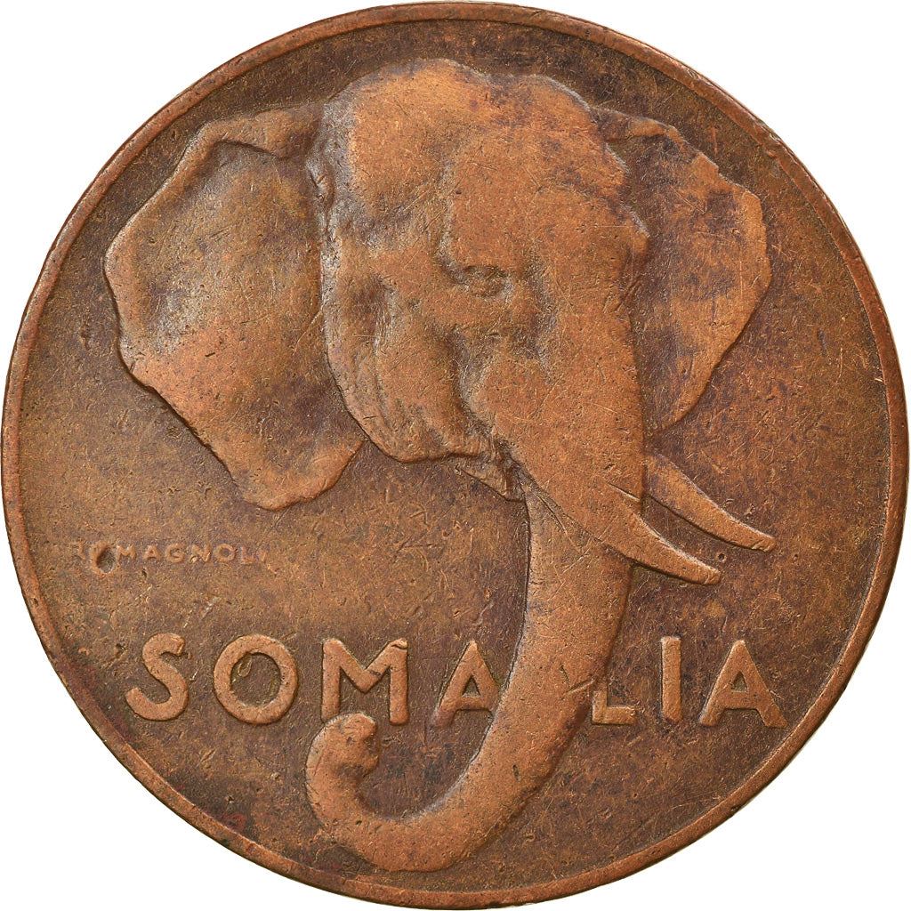 Somalia | 10 Centesimi Coin | Elephant | Km:3 | 1950