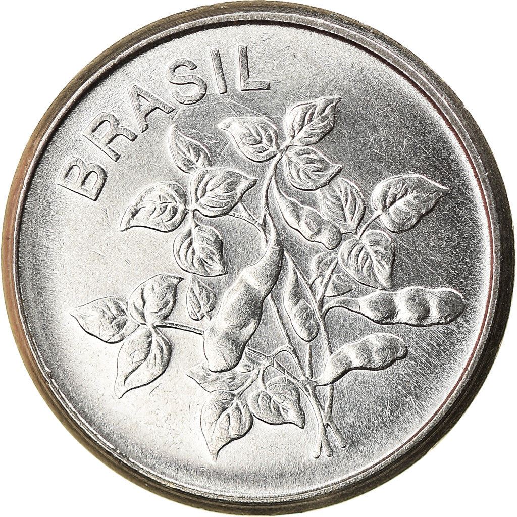 Brazil | 1 Centavo Coin | Soybean | KM:589 | 1979 - 1983