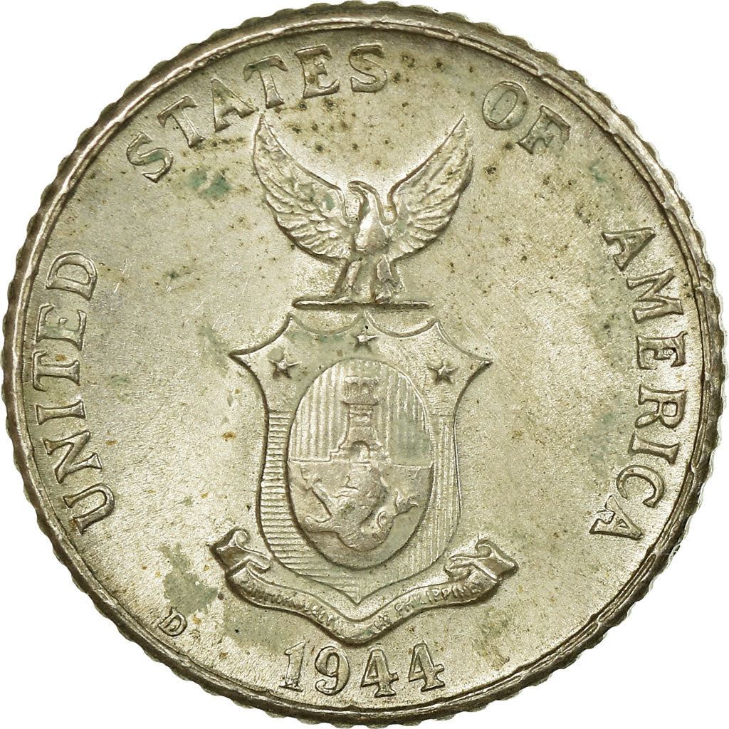 Philippines 10 Centavos Coin | U.S. Administration | KM181 | 1937 - 1945