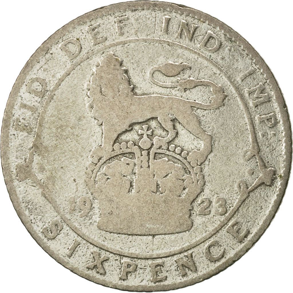 United Kingdom | 6 Pence Coin | George V | Km:815A | 1920 - 1926