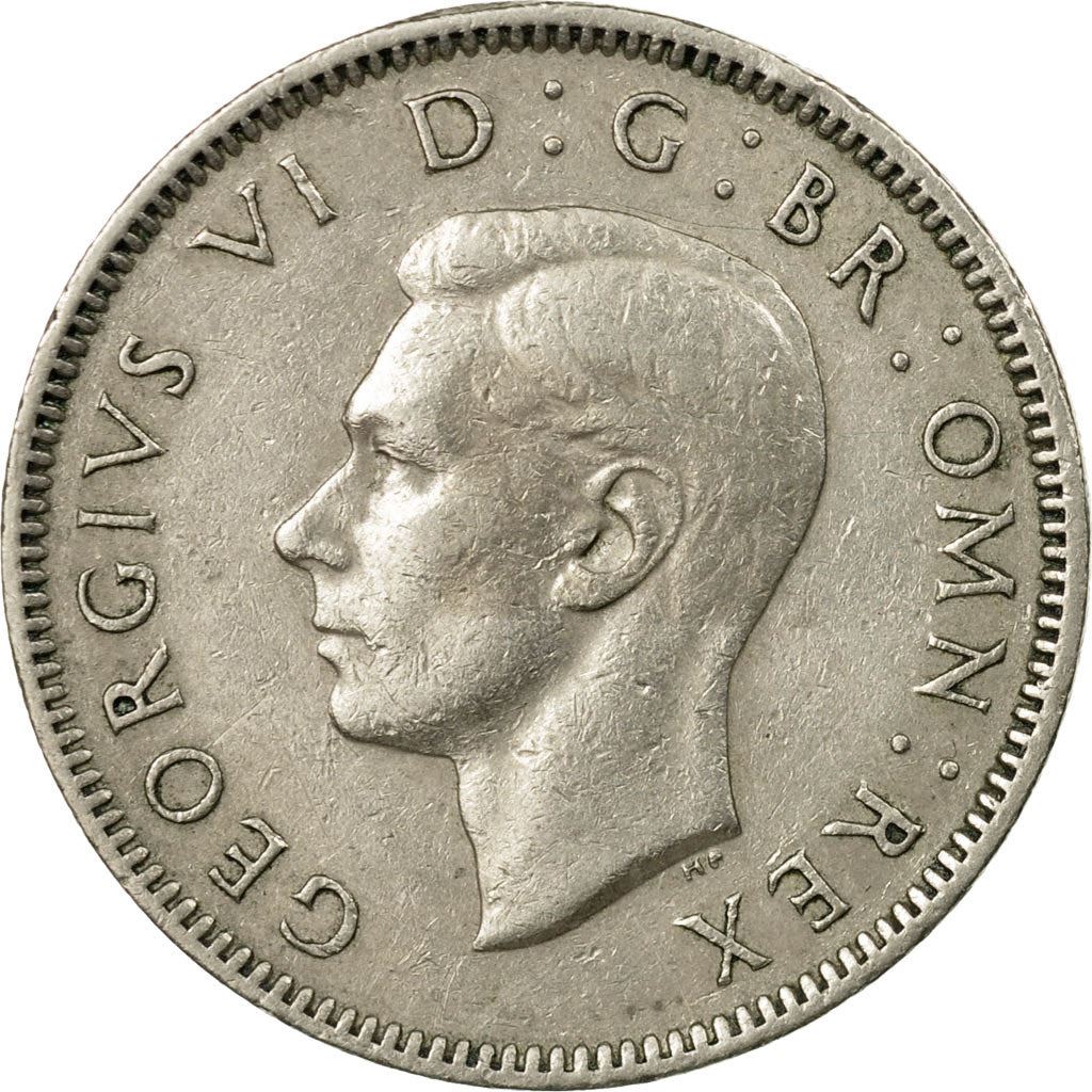 イギリス | 1シリング硬貨 | ジョージ6世 | Km:863 | 1947 - 1948