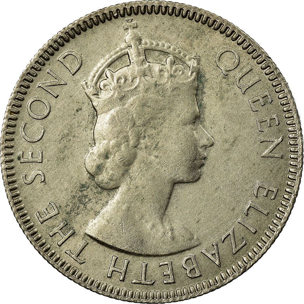 Seychelles | 25 Cents Coin | Elizabeth II | Km:11 | 1954 - 1974