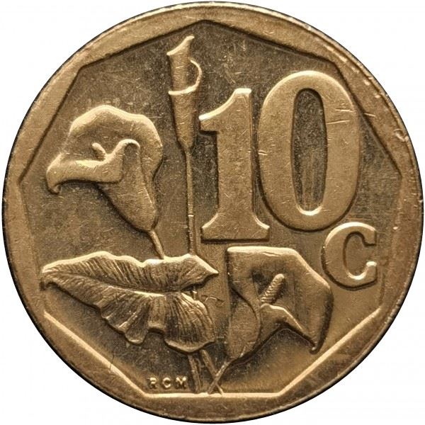 Sydafrika 10 Cents Tswana Legende - Aforika Borwa Mønt KM326 2004