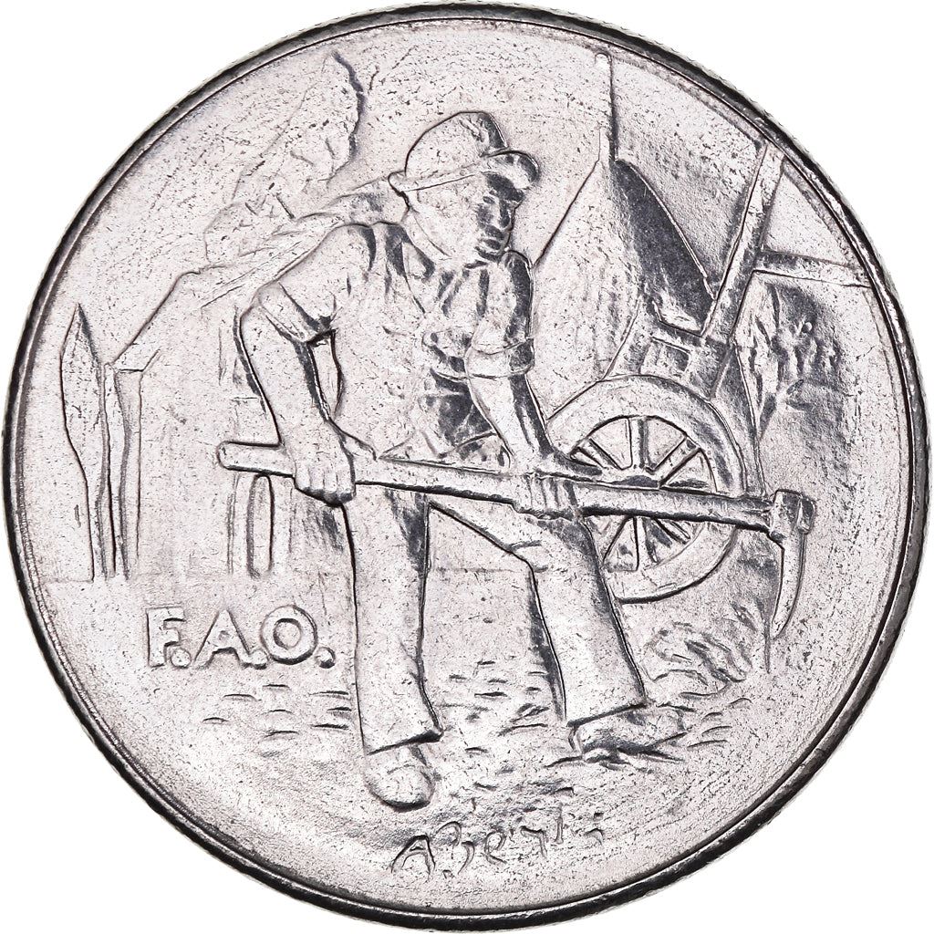 San Marino | 100 Lire Coin | FAO | Km:82 | 1978