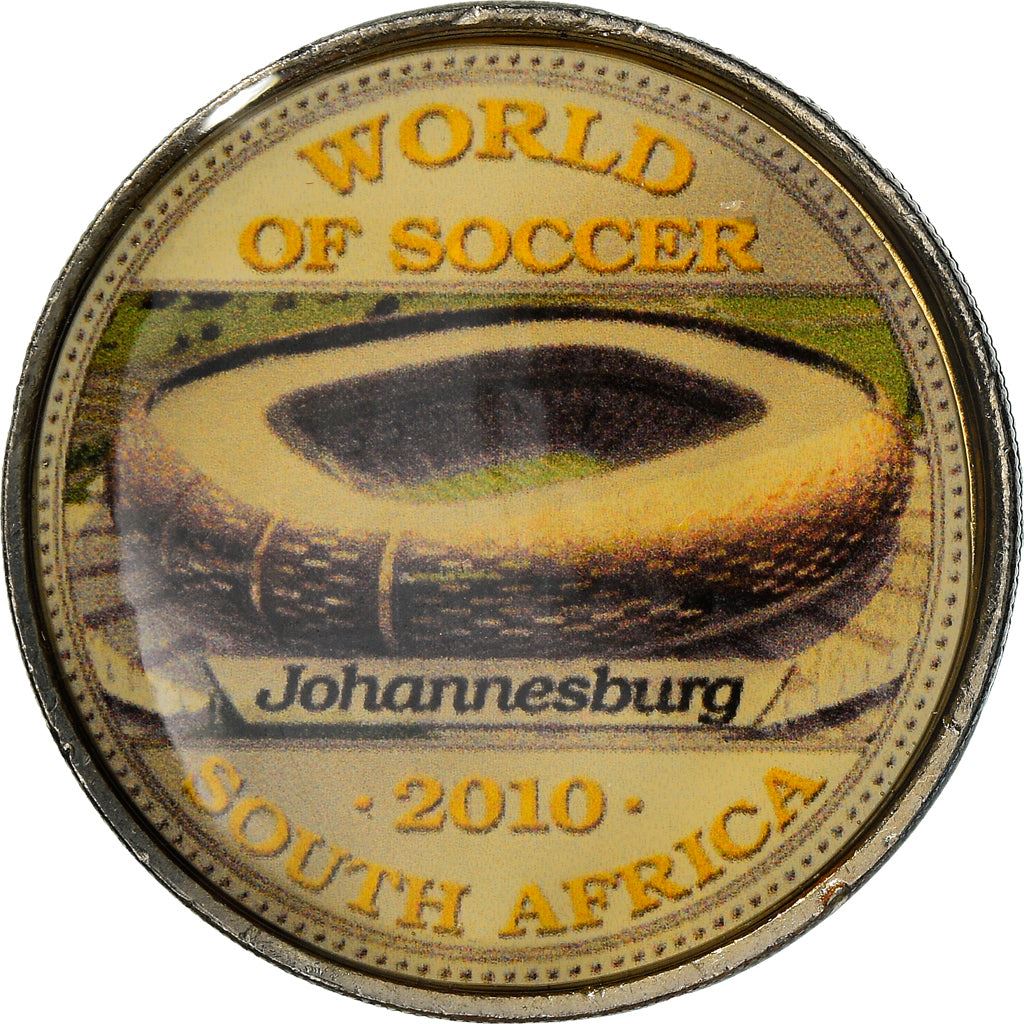 South Africa | 5 Rand Coin | Animals | Wildebeest | Gnu | Km:499 | 2010