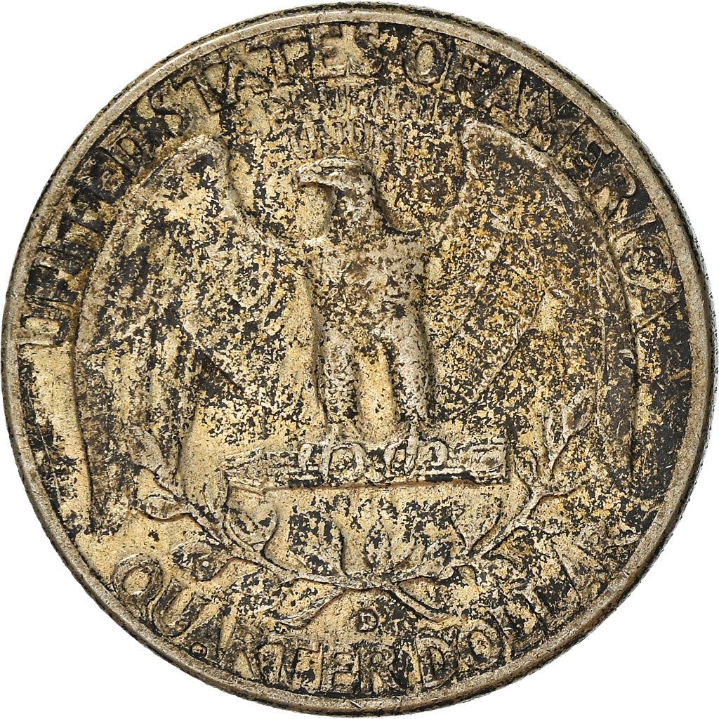 الولايات المتحدة | عملة ربع دولار | جورج واشنطن | KM:164 | 1932 - 1964