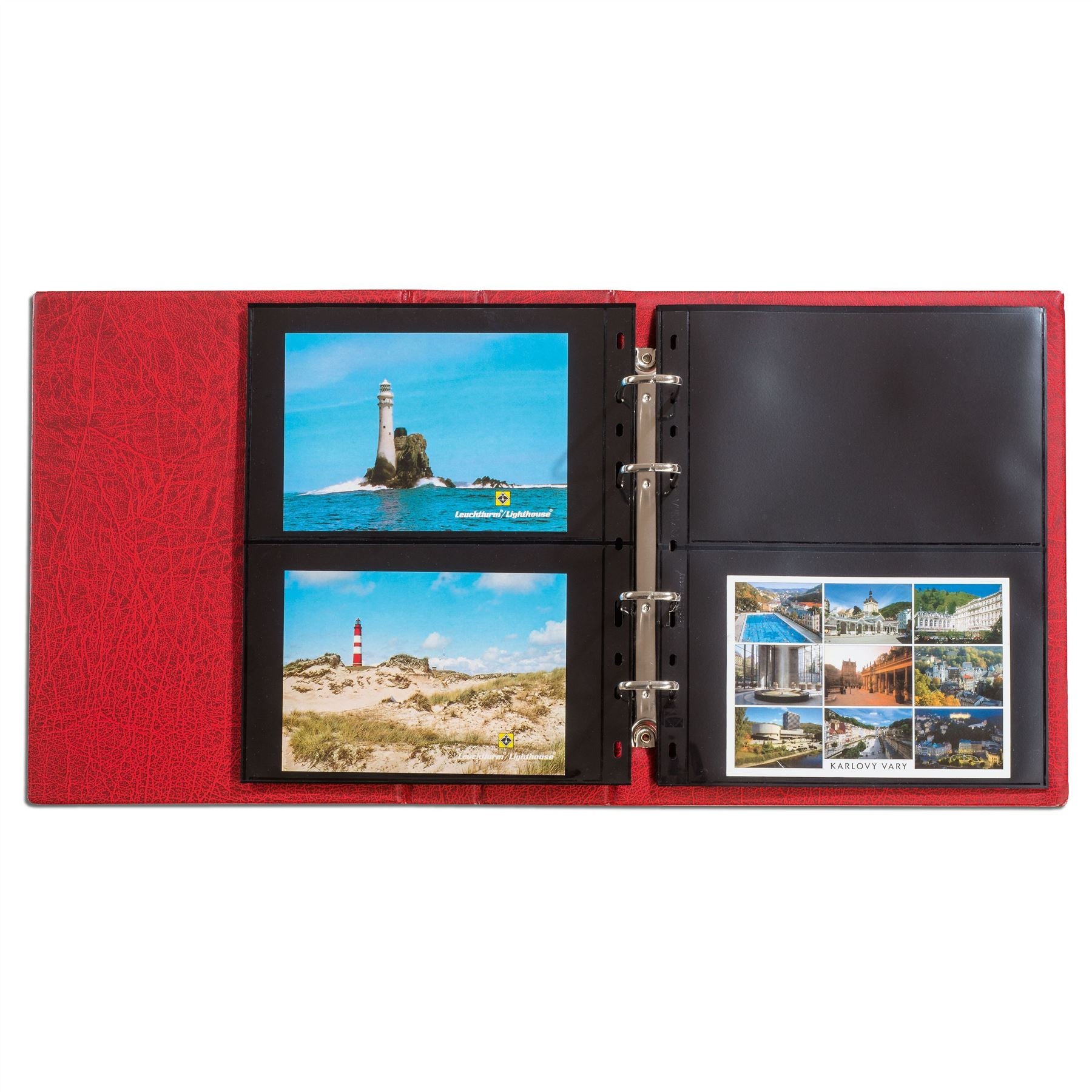 OPTIMA F GIGANT Ring Binder | Single Band Spine | Max 80 Sheet Capacity | 4 Color Options