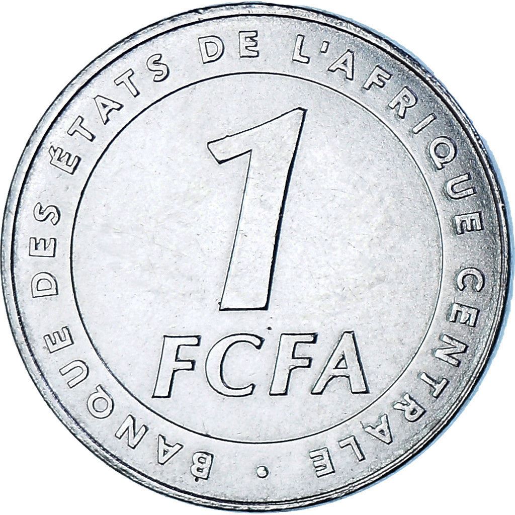 Central African States | 1 Franc Cfa Coin | Plants | Km:16 | 2006