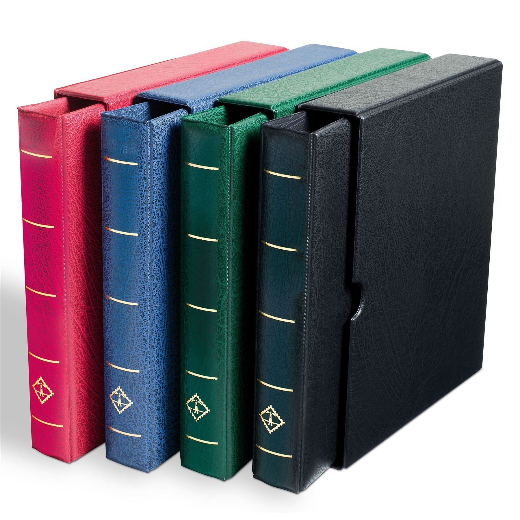 OPTIMA F Ring Binder | Coin and Banknote Album | Slipcase Optional | Up to 50 Sheet Capacity | 5 Color Options