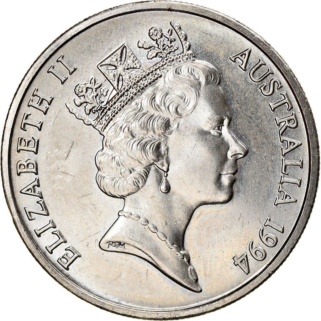 Australia | 10 Cents Coin | Lyrebird | Km:81 | 1985 - 1998