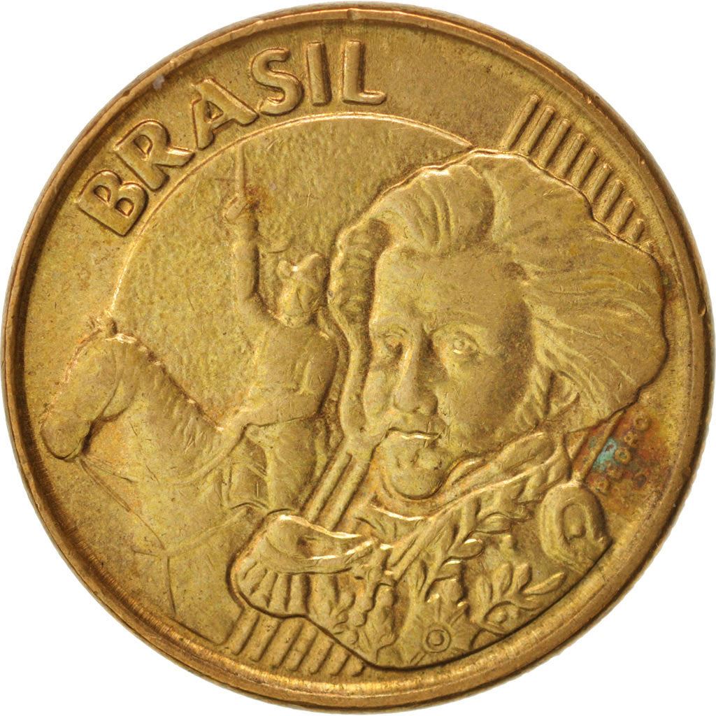 Brazil | 10 Centavos Coin | Pedro I | Km:649 | 1998 - 2024