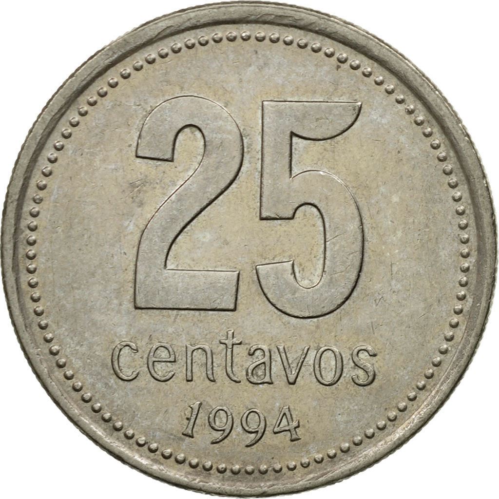 Argentina Coin 25 Centavos | 1993 - 1996
