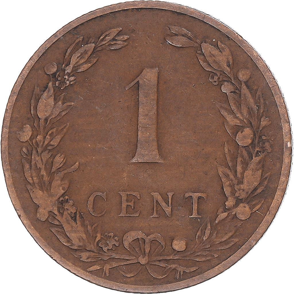 Niederlande | 1-Cent-Münze | Löwe | Km:130 | 1901