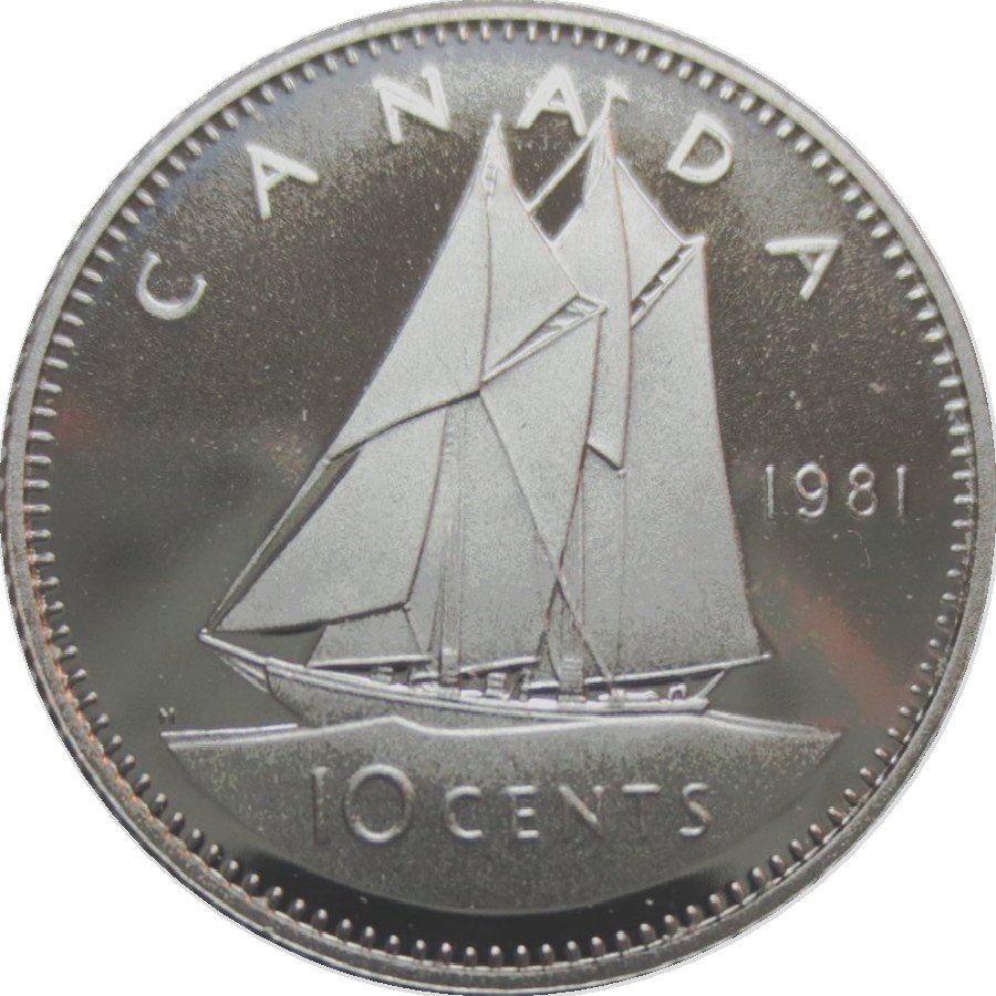 New Zealand Coin New Zealander 5 Cents Coin | Queen Elizabeth II | Bluenose Ship | KM64 | 1981