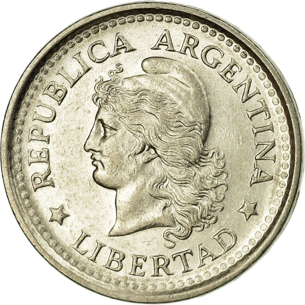 Argentina | 20 Centavos Coin | Oudine | Phrygian cap | KM55 | 1957 - 1961