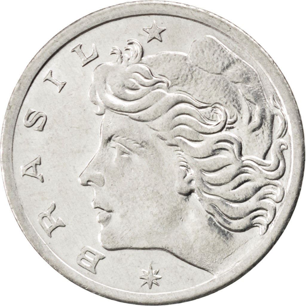 Brazil | 5 Centavos Coin | FAO | Km:587.1 | 1975 - 1978
