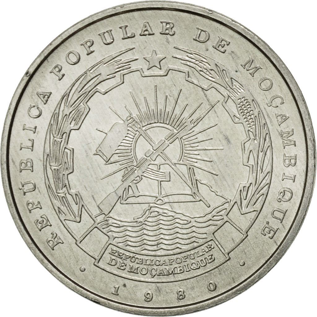 Mozambique 50 Centavos Coin | Dibinda | KM98 | 1980 - 1982