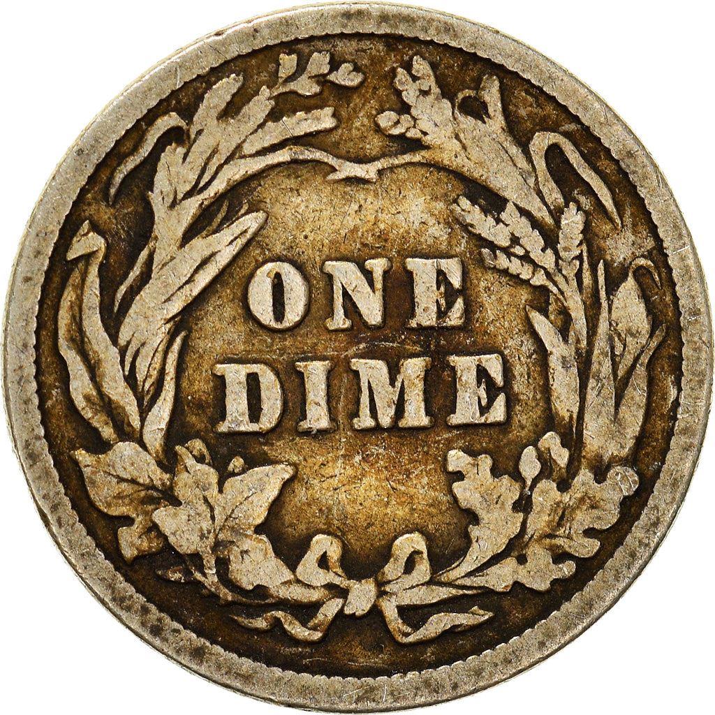미국 | 1 다임 동전 | 바버 다임 | KM:113 | 1892 - 1916