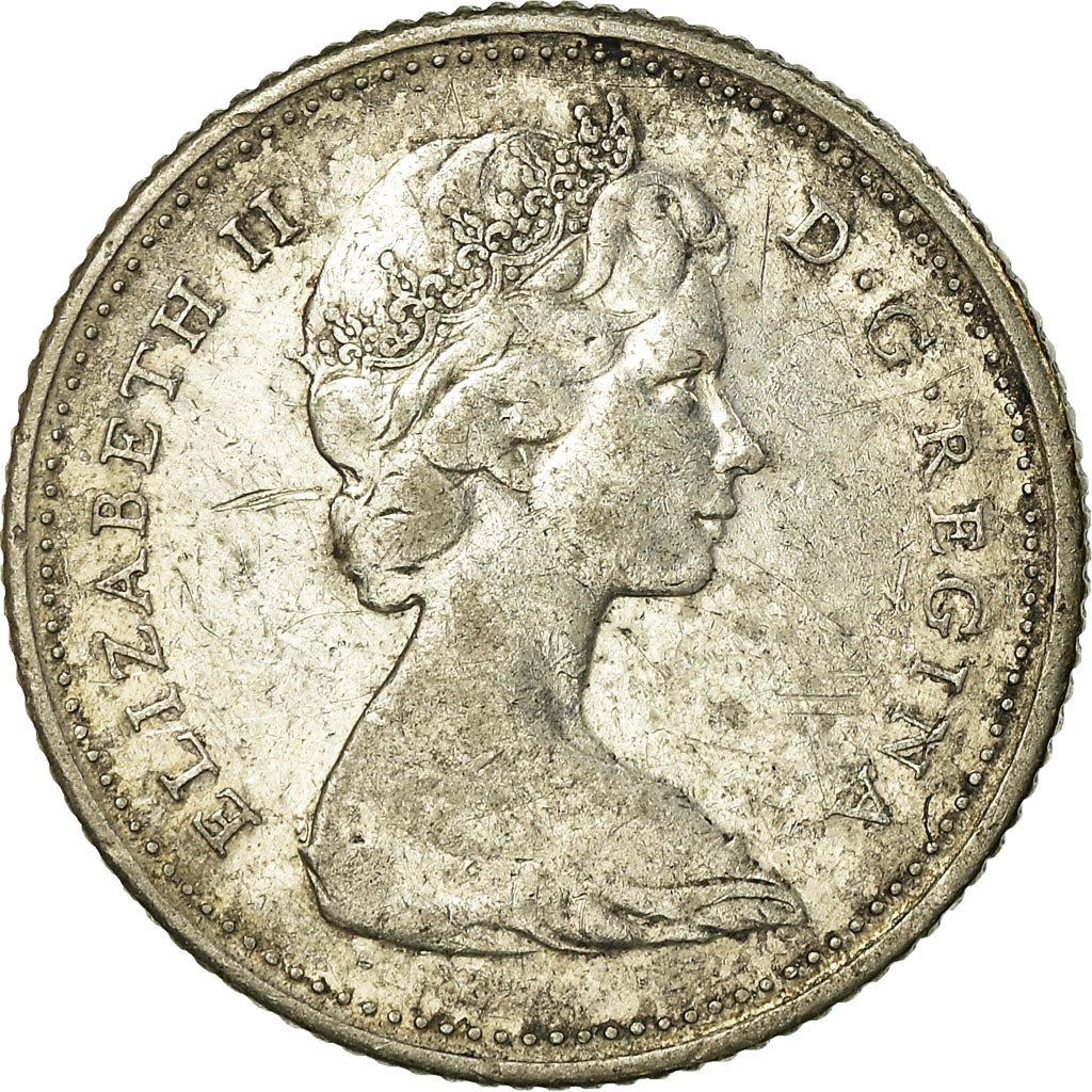 Canada | 10 Cents Coin | Silver | 2nd portrait | KM:61 | 1965-1966