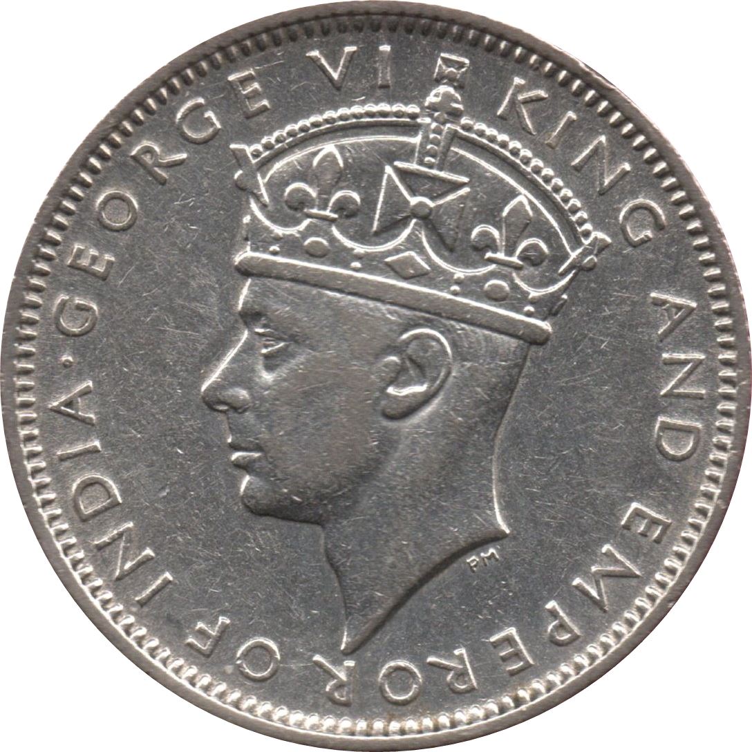 Malaya | 20 Cents Coin | George VI | KM:5a | 1943 - 1945