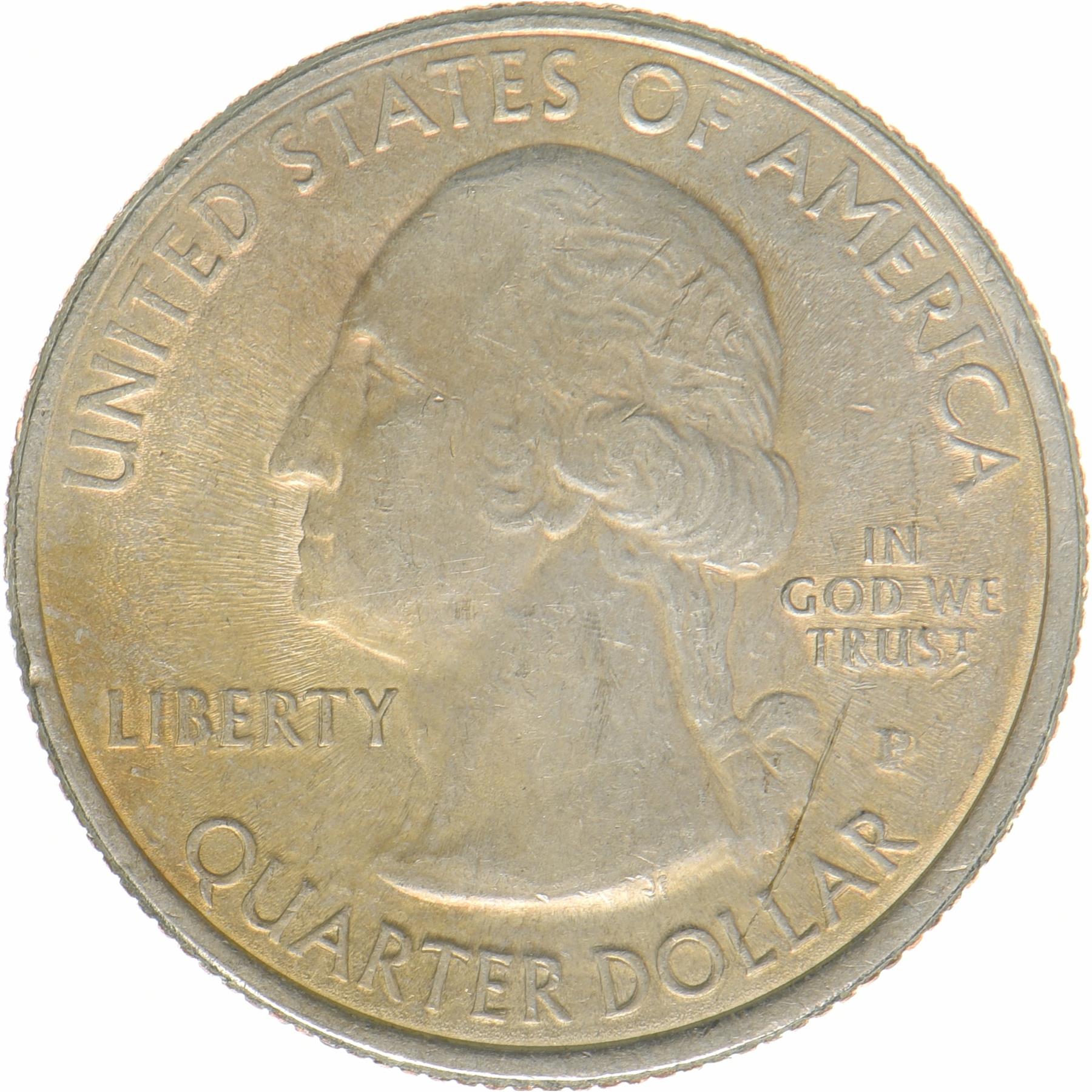 United States | 1/4 Dollar Coin | Kisatchie National Forest | KM:598 | 2015