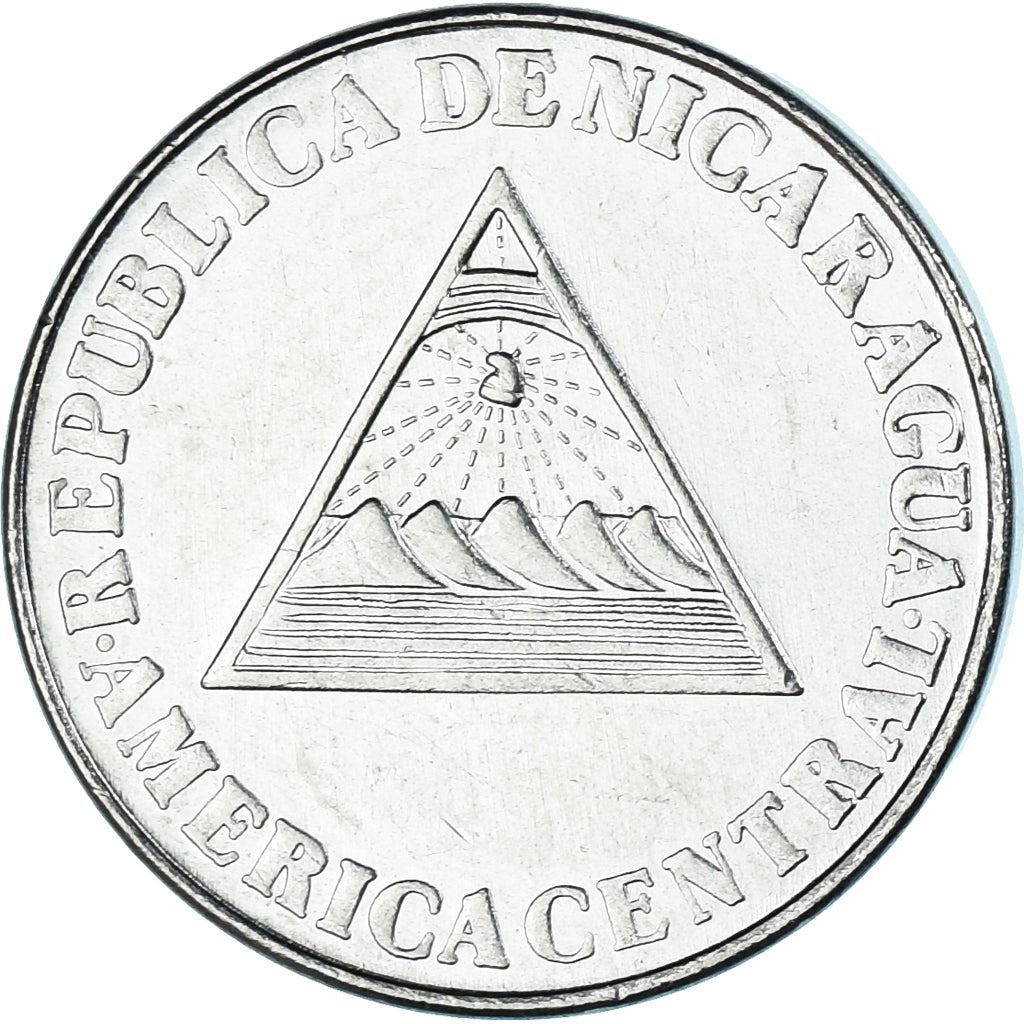 Nicaragua Coin Nicaraguan 10 Centavos Coin | Peace Dove | Map | KM81 | 1994