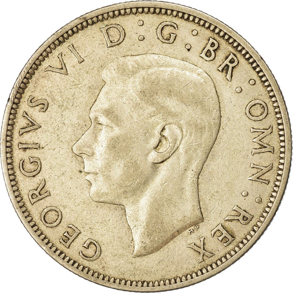 United Kingdom | 1/2 Crown Coin | George VI | KM:856 | 1937 - 1946