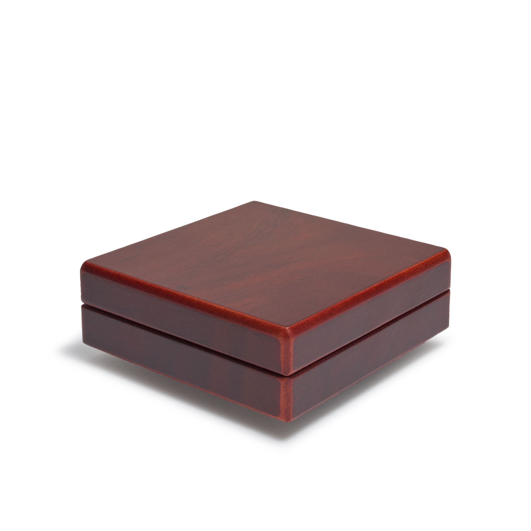 VOLTERRA Small Coin Box | Wood Box for a Single Coin | Coin up to 60mm Diameter
