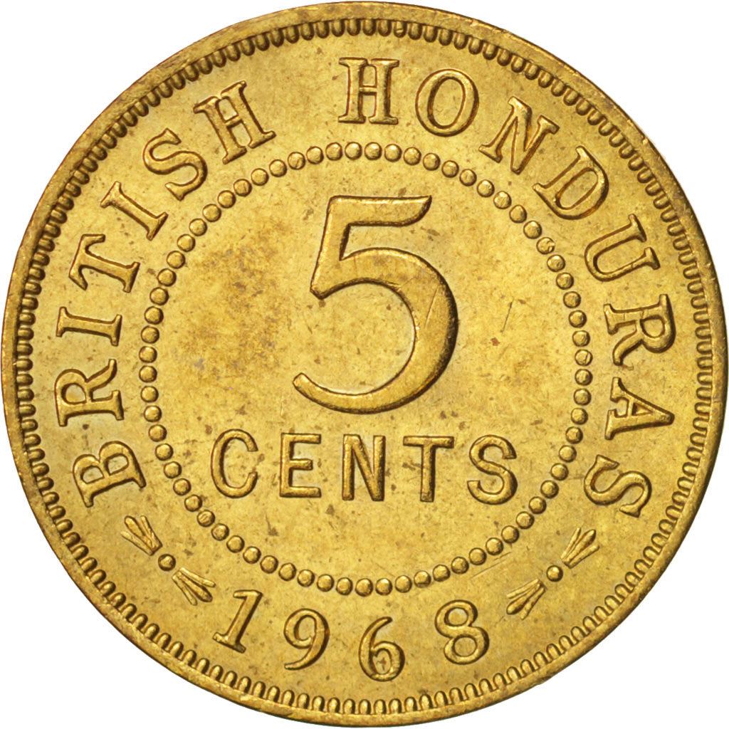 Belize › Honduras britannique | Pièce de 5 cents | Elizabeth II | Km : 31 | 1956 - 1973