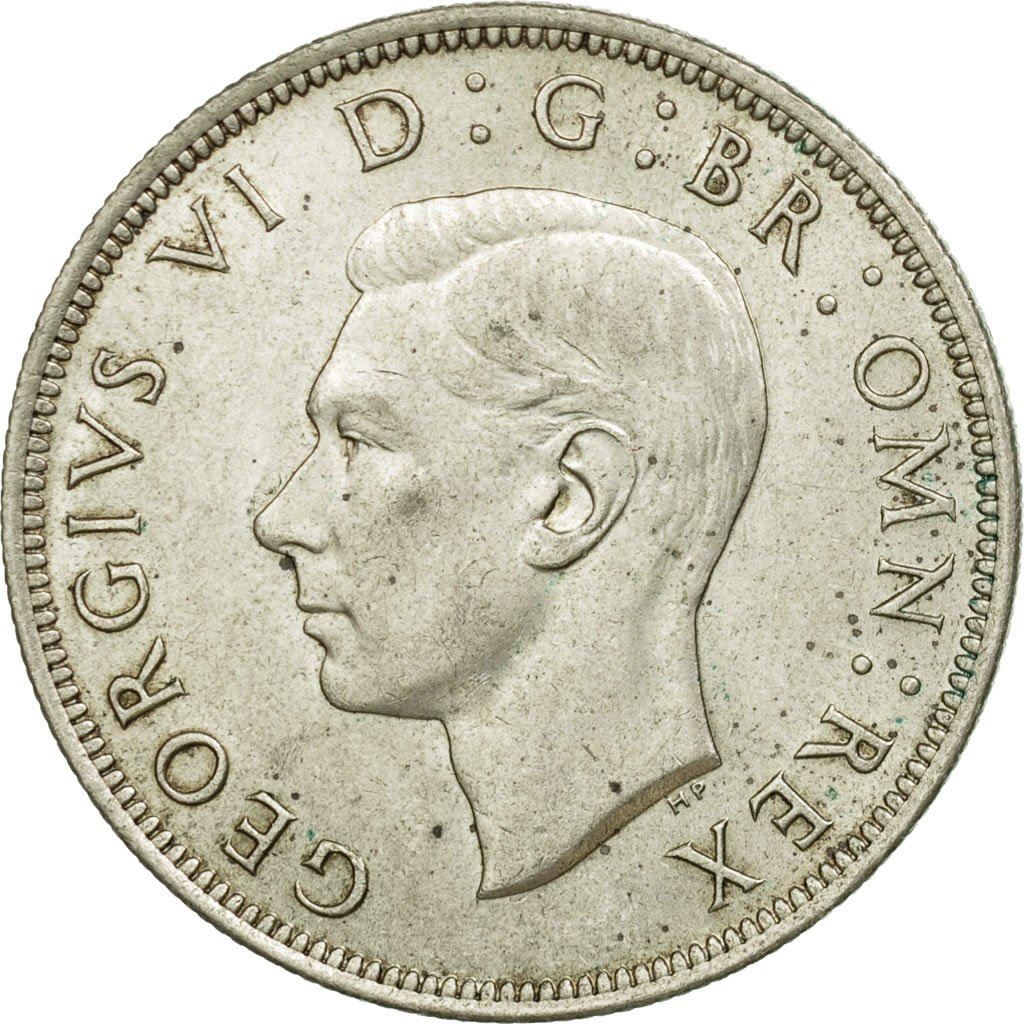 United Kingdom | 1/2 Crown Coin | George VI | KM:856 | 1937 - 1946