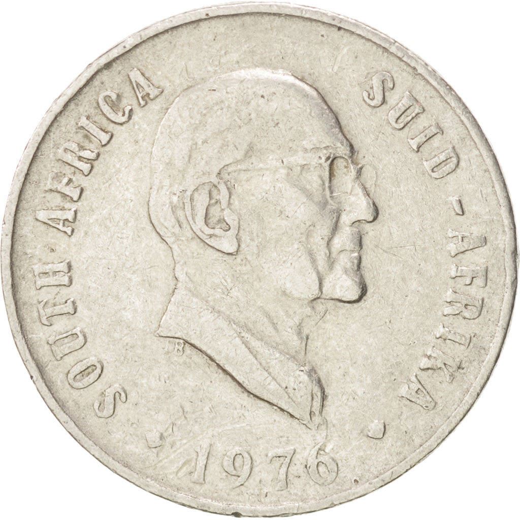 South Africa 10 Cents Coin | Jacobus J. Fouche | KM94 | 1976