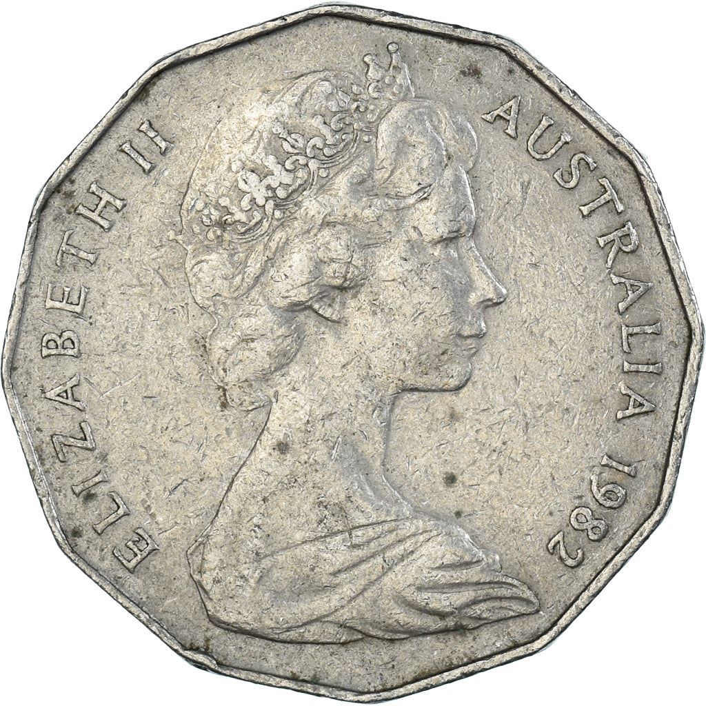Australia | 50 Cents Coin | Brisbane Commonwealth Games | Km:74 | 1982