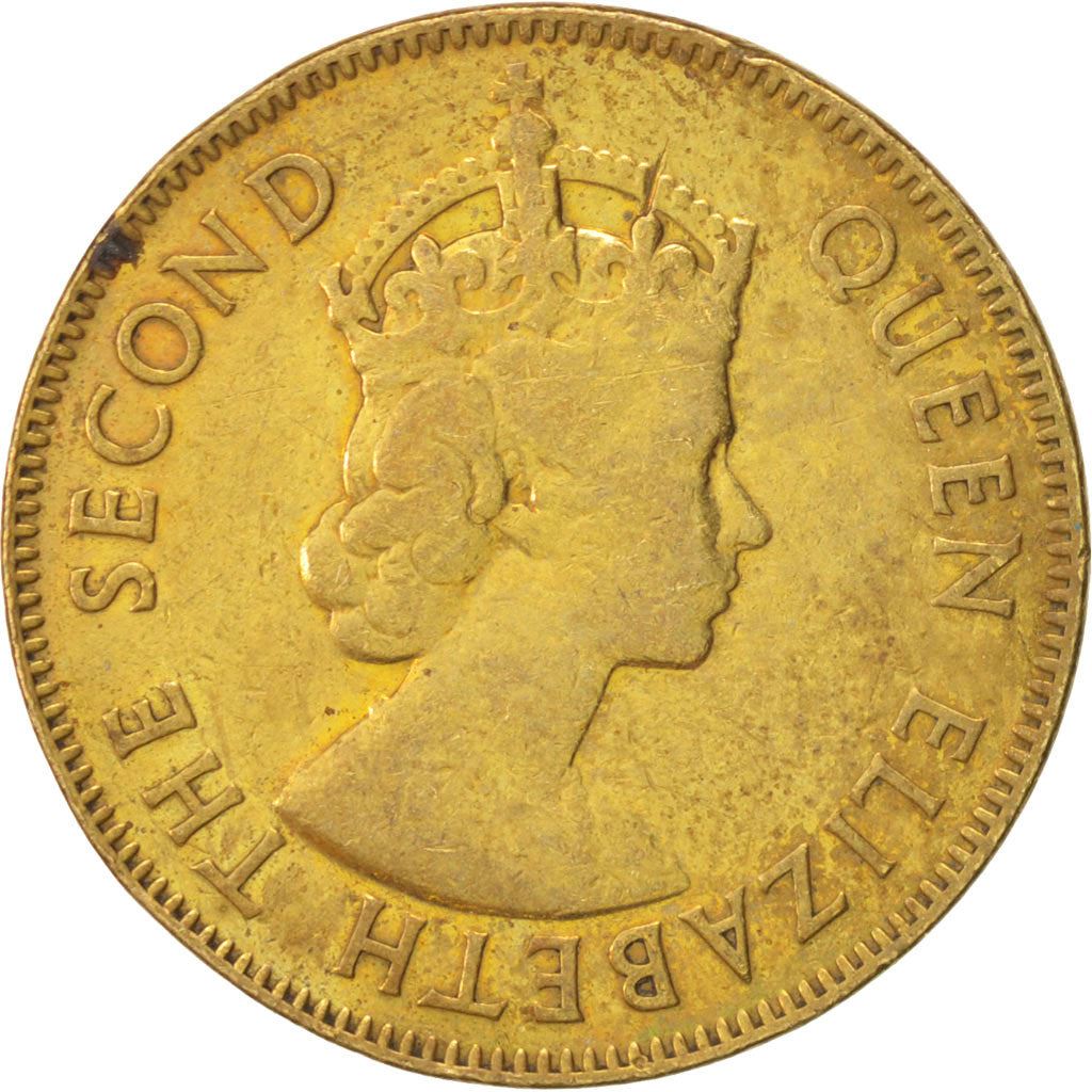 Jamaica | 1 Penny Mynt | Dronning Elizabeth II | Km:37 | 1953 - 1963