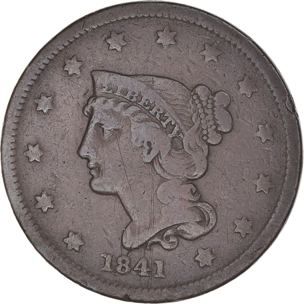 United States | 1 Cent Coin | Lady Liberty | KM67 | 1839 - 1857