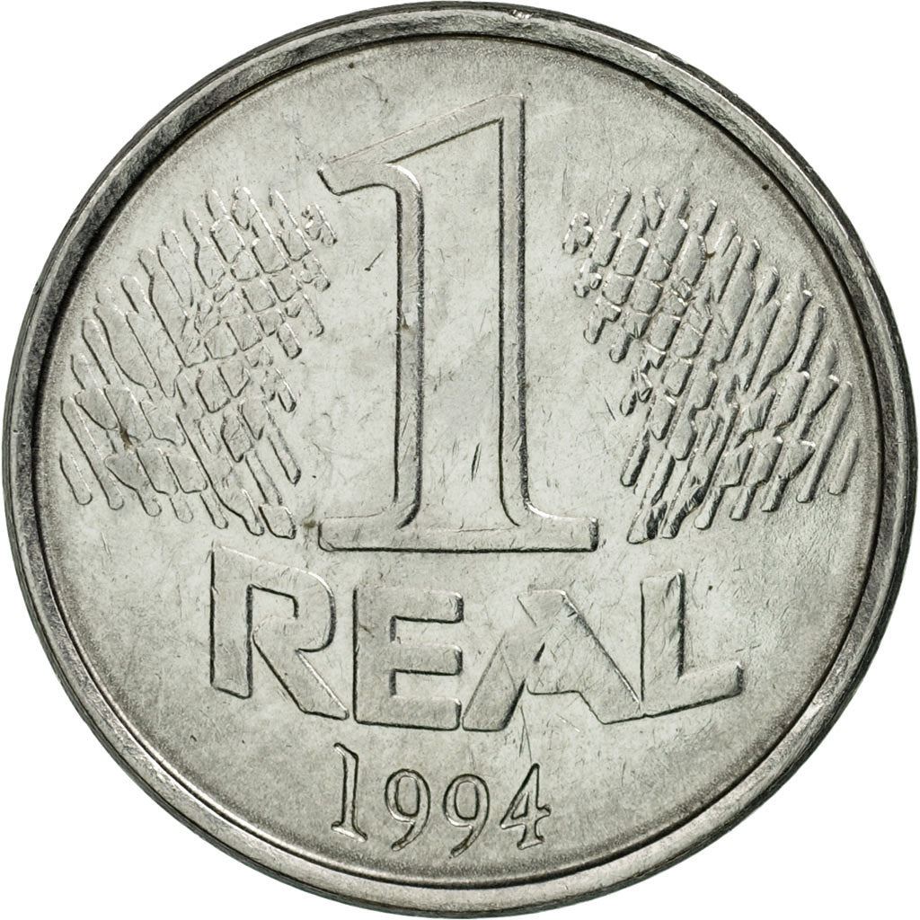 Brazil | 1 Real Coin | Effigy of the Republic | Km:636 | 1994