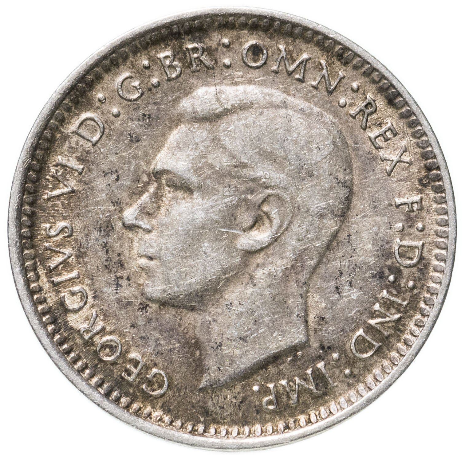Australia | 3 Pence Coin | Wheat | KM:37 | 1938 - 1944