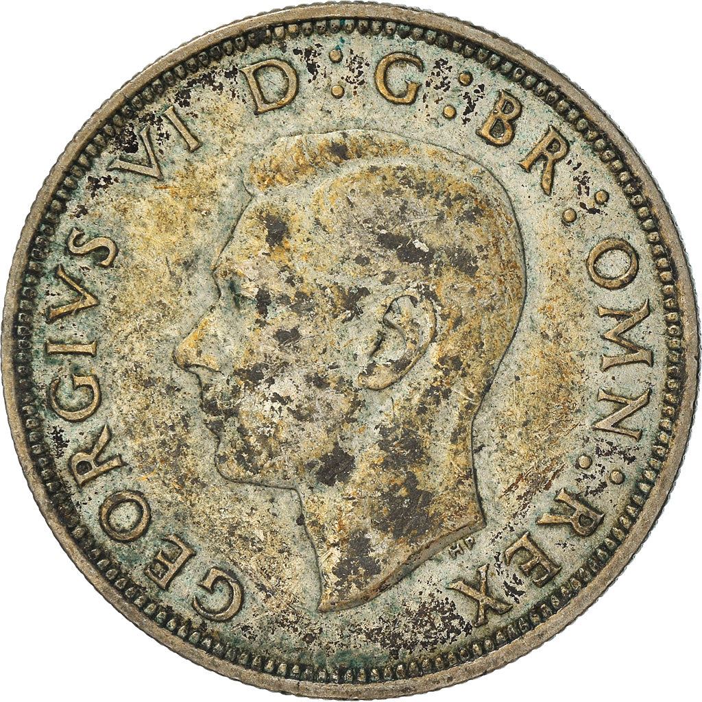 United Kingdom | 1/2 Crown Coin | George VI | KM:856 | 1937 - 1946