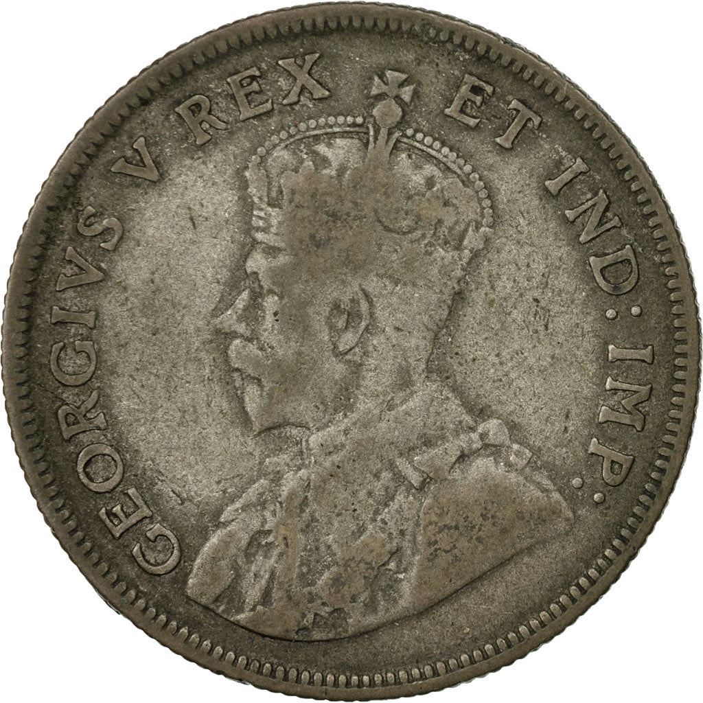 East Africa | 1 Shilling Coin | George V | Lion | Mountains | Km:21 | 1921 - 1925