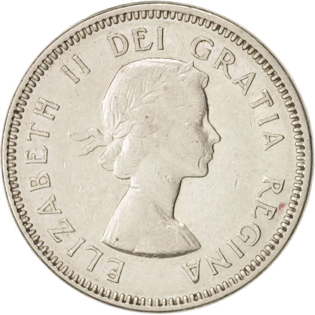 Canada | 5 Cents Coin | Nickel | 1st portrait; round | KM:57 | 1963-1964
