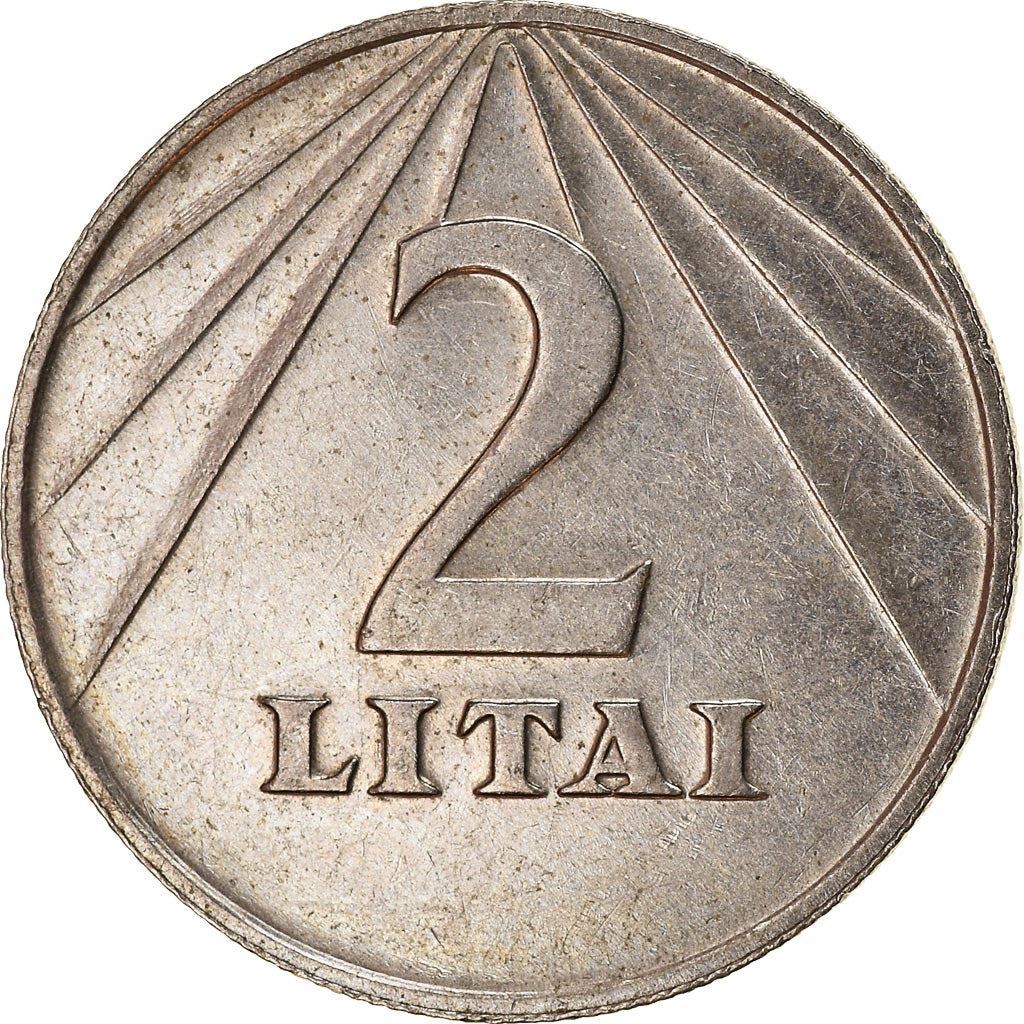 Литва | Монета 2 лита | Медно-никелевый сплав | Лошадь или лошадиное животное | KM:92 | 1991