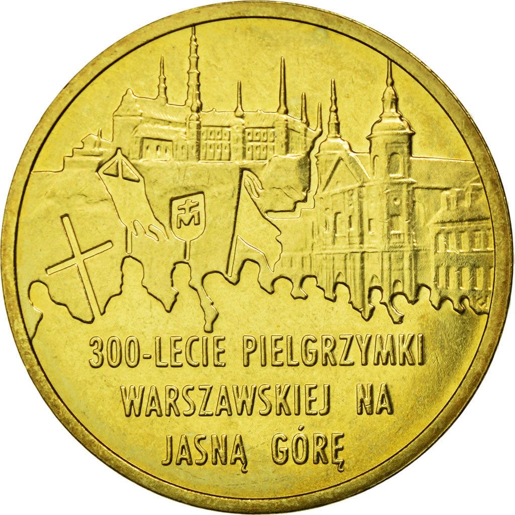 Poland | 2 Zlotys Coin | Jasna Góra Pilgrimage | Y:784 | 2011