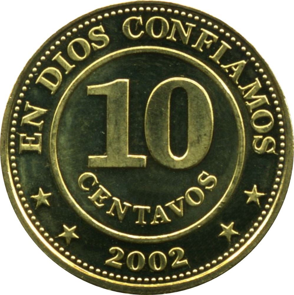 Nicaragua Coin Nicaraguan 10 Centavos Coin | KM98 | 2002