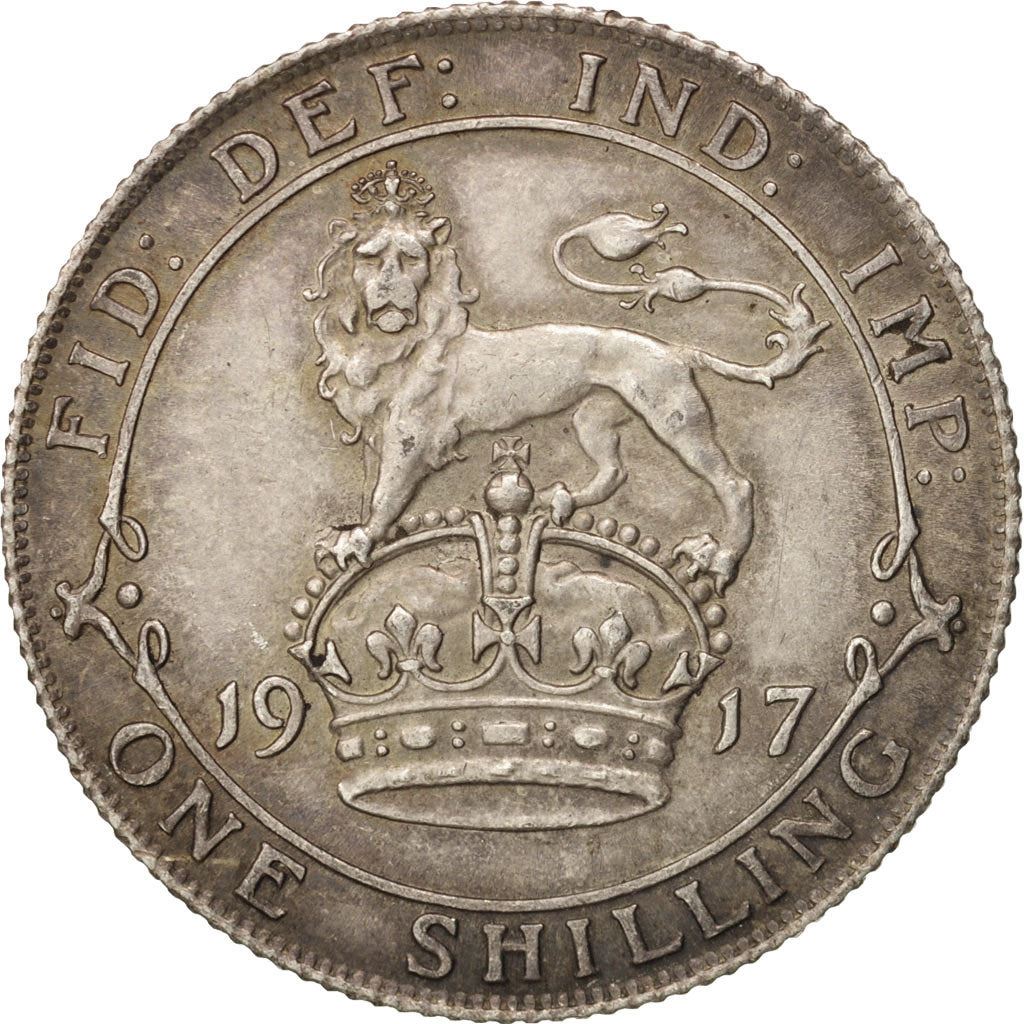 United Kingdom | 1 Shilling Coin | George V | Km:816 | 1911 - 1919